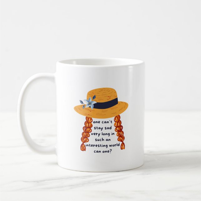 Mug Citation du livre Anne Of Green Gables Shirley (Gauche)