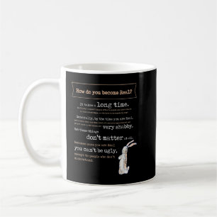 Mug Citation du livre Velveteen Rabbit 1922 Devenir un