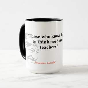 Mug Citation Du Mahatma Gandhi Sur La Pensée