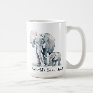 Mug Citation du meilleur papa du monde des animaux afr