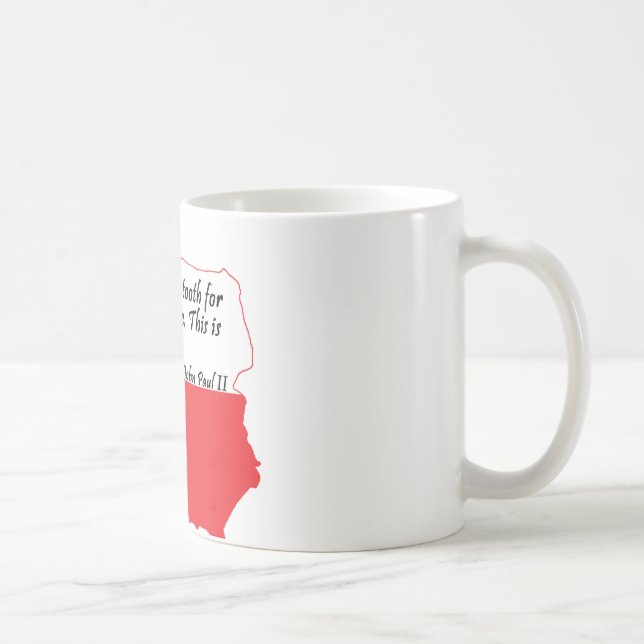 Mug Citation du pape Jean-Paul II (Droite)