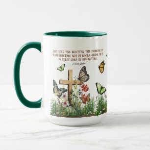 Mug Citation du printemps de la résurrection religieus