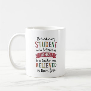 Mug Citation d'un enseignant qui a cru en eux en premi