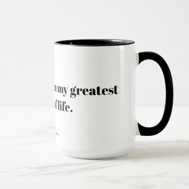 Mug Citation en cours d'exécution (Droite)