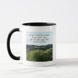 Mug Citation en temps opportun par Abraham Lincoln