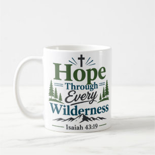 Mug Citation Encourageante à Travers Chaque Désert