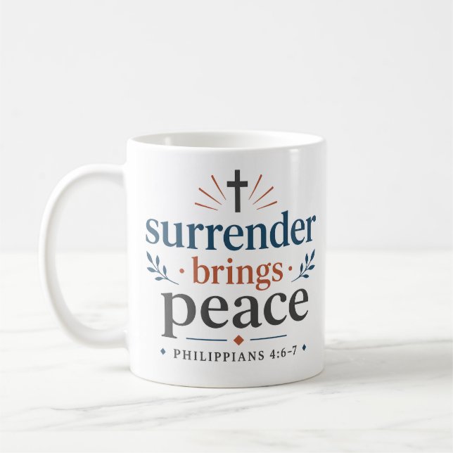 Mug Citation Espoir de Paix par la Soumission (Gauche)