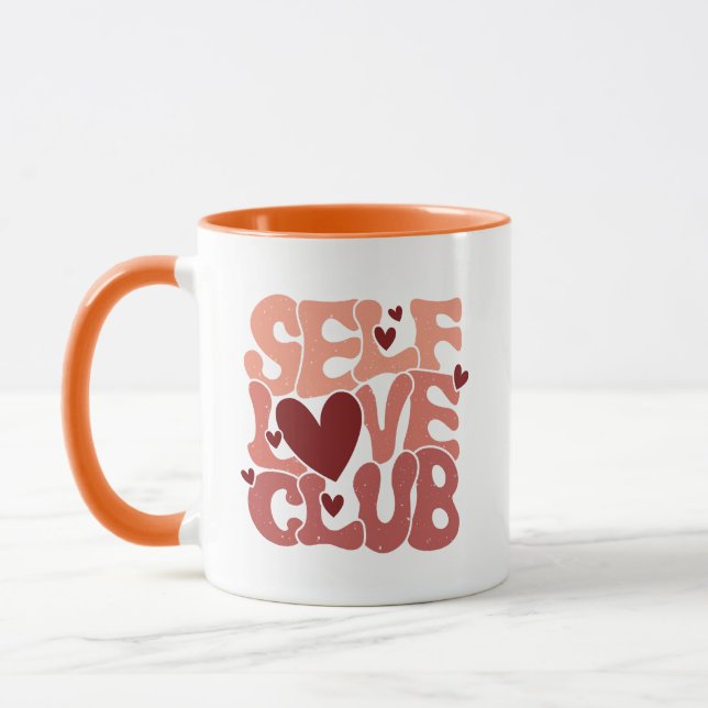 Mug Citation esthétique d'affirmation positive tendanc (Gauche)