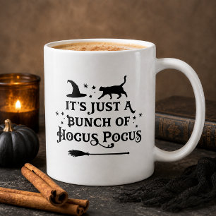 Mug Citation Hocus Pocus Halloween noir