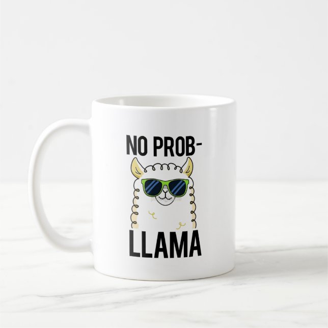 Mug citation humoristique de lamma animal (Gauche)