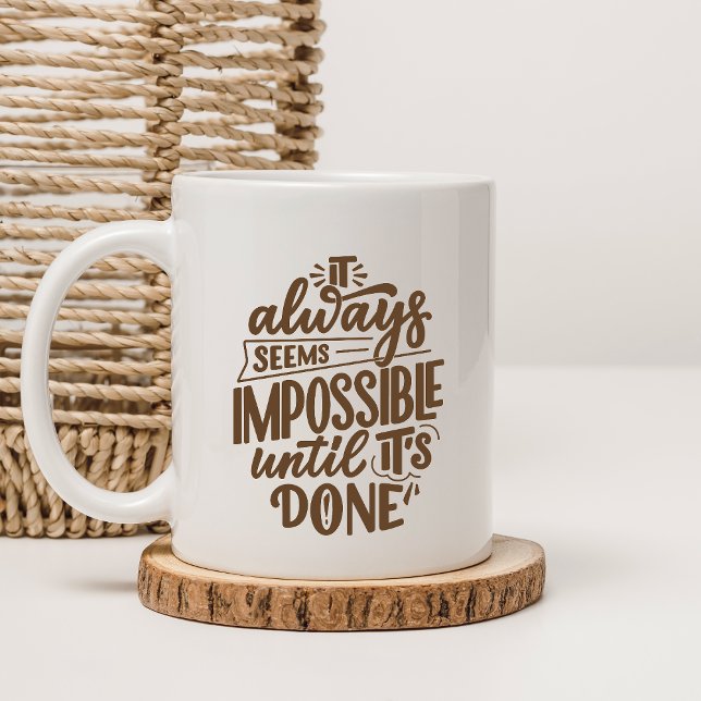 Mug Citation Inspirante Mentalité Positive  (Créateur téléchargé)