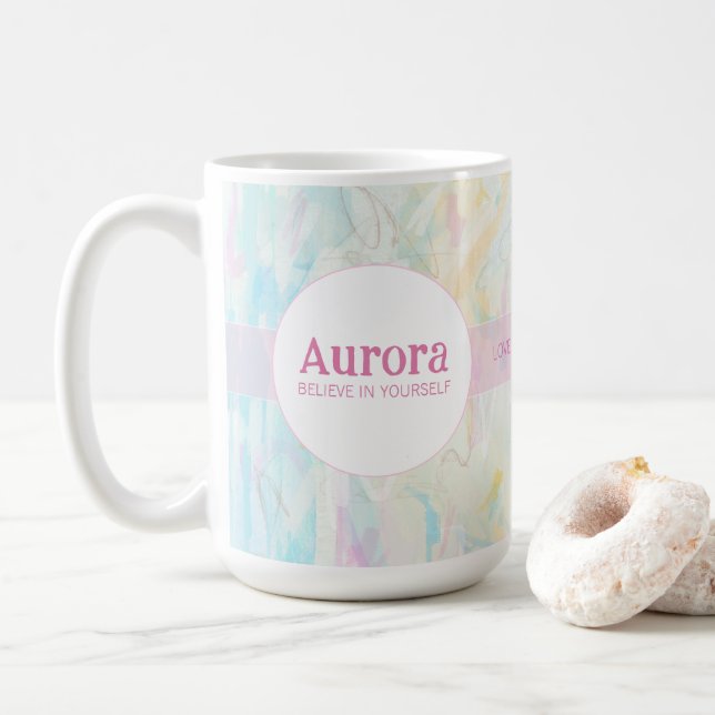 Mug Citation Inspirante pour Croire en Soi (Avec donut)