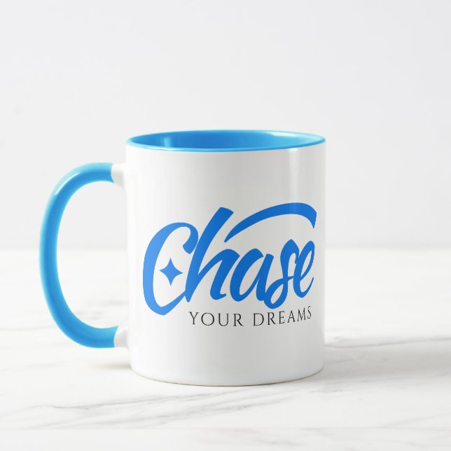 Mug Citation Inspirante Poursuis Tes Rêves (Gauche)