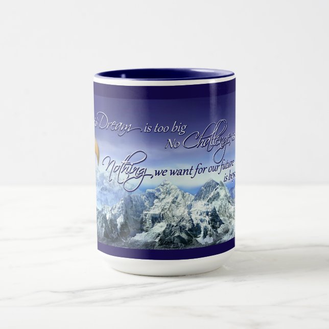 Mug Citation Inspirationnelle Donald Trump Aigle et Mo (Centre)