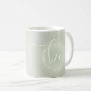 Mug Citation Inspirationnelle moderne Vert S'inspirer