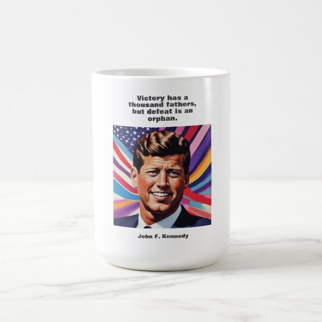 Mug Citation JFK John F. Kennedy Motivation Inspiratio (Centre)