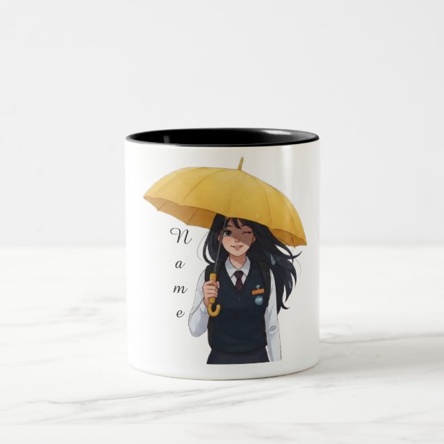 Mug Citation K-Drama Mignon - Nom Personnalisé (Centre)