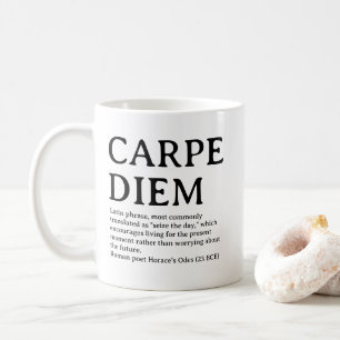 Mug Citation latine Carpe Diem