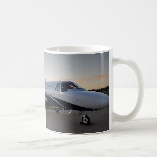 Mug Citation m2 de Cessna au coucher du soleil (Droite)