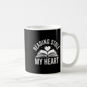 Mug Citation mignonne de lecture de livres femmes fill