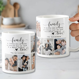 Mug Citation Mignonne Famille Personnalisée 8 Photos