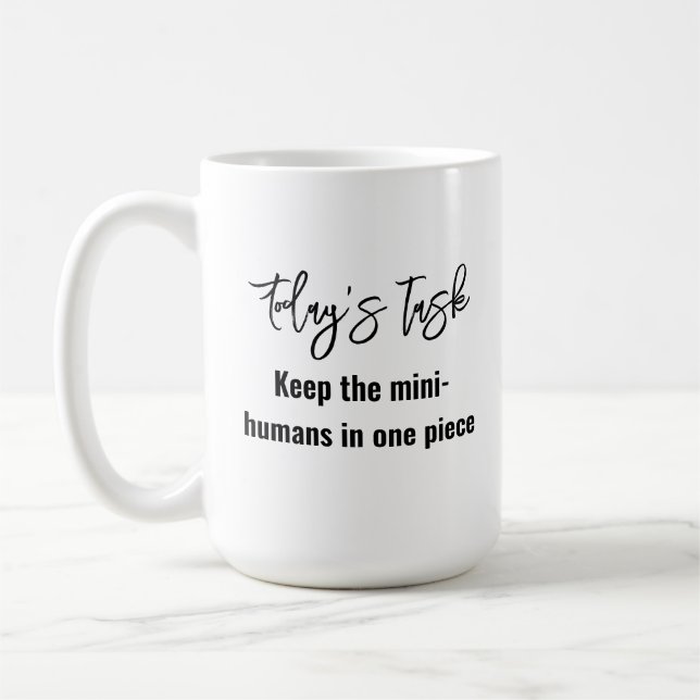 Mug Citation moderne amusante pour les mères branchées (Gauche)