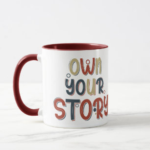 Mug Citation Motivant Possédez Votre Histoire Inspiran