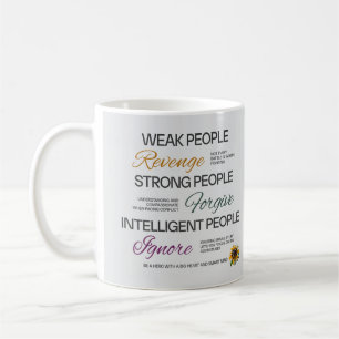 Mug Citation Motivante Einstein Pardonner Ignorer Croi