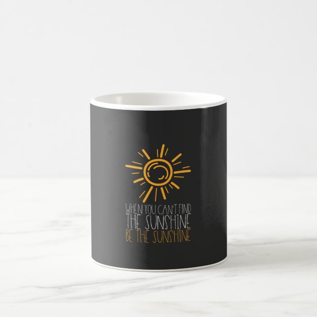 Mug Citation Motivante - Soyez la Lumière du Soleil (Centre)