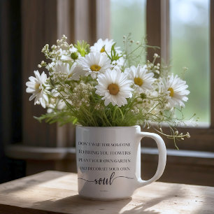 Mug Citation motivationnelle de jardinage