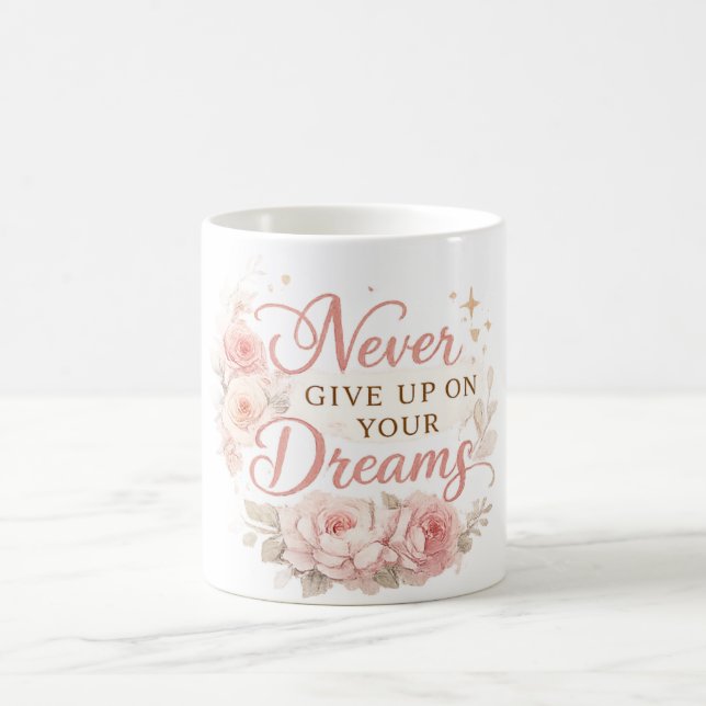 Mug Citation Motivationnelle Florale  (Centre)