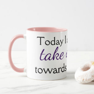 Mug Citation Motivationnelle mignonne Imprimer Café ro