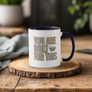 Mug Citation Motivationnelle Positive Céramique Café