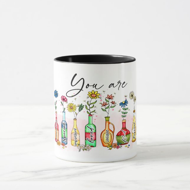 MUG CITATION MOTIVÉE COLORÉE (Centre)