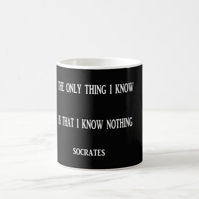 Mug Citation par Socrates (Centre)
