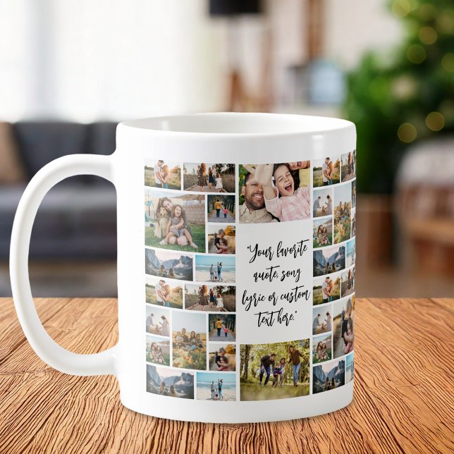 Mug Citation personnalisée de 34 photos (Créateur téléchargé)