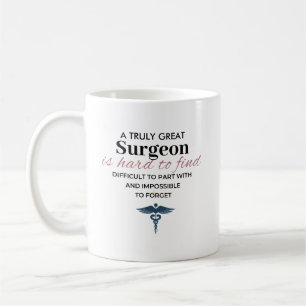 Mug Citation personnalisée d'un excellent chirurgien