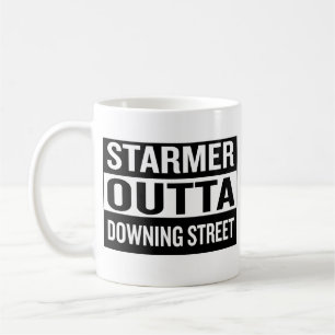 Mug Citation politique de Starmer dehors de Downing St