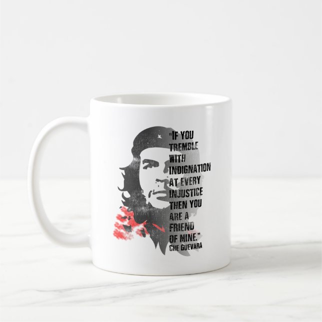 Mug Citation politique Vintage révolutionnaire du Che  (Gauche)