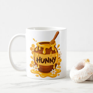 Mug Citation Pot de Miel "Hunny" Art pour les Amoureux