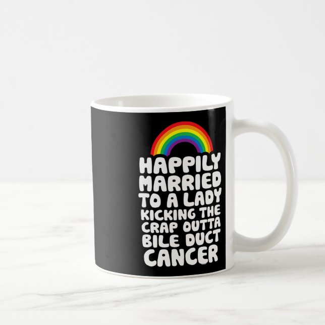 Mug Citation pour la dame qui botte les fesses au canc (Droite)