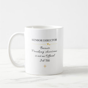Mug Citation pour le bureau de directeur principal