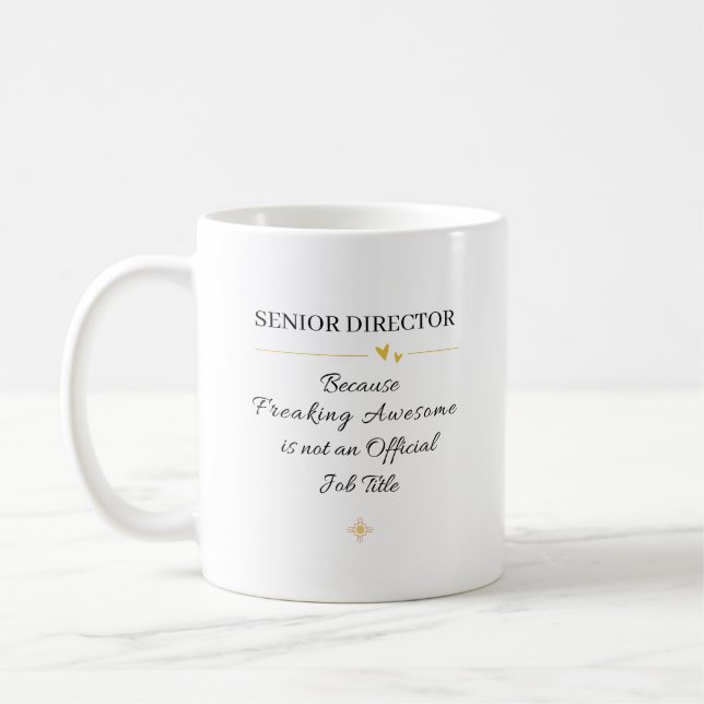 Mug Citation pour le bureau de directeur principal (Gauche)