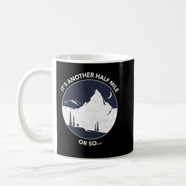 Mug Citation Randonnée amusante C'est un autre demi-ki (Gauche)
