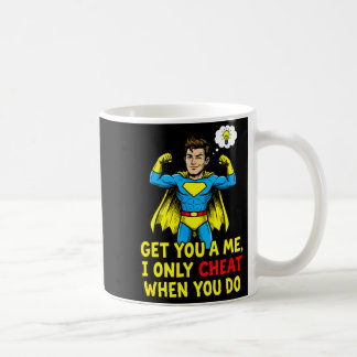 Mug Citation sarcastique drôle de super-héros trompeur