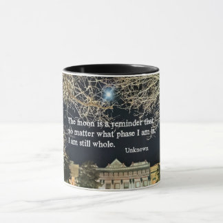 Mug Citation sur la valeur de soi.