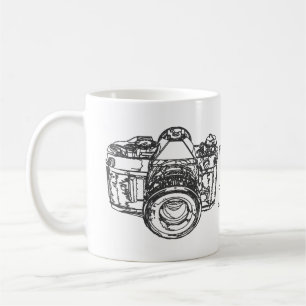 Mug citation sur la vie comme un appareil photo