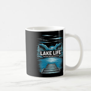 Mug Citation Vie de Lac Aventure Nature Montagnes Rand