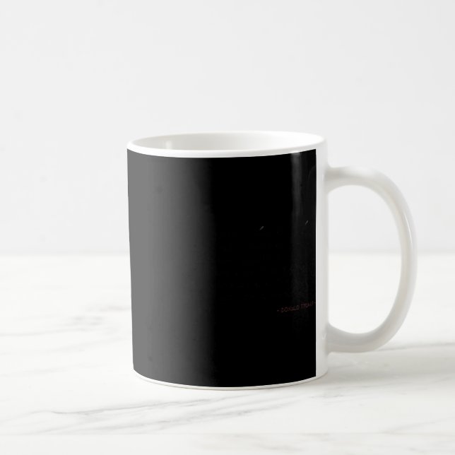 Mug Citations amusantes de Trump Définition des course (Droite)