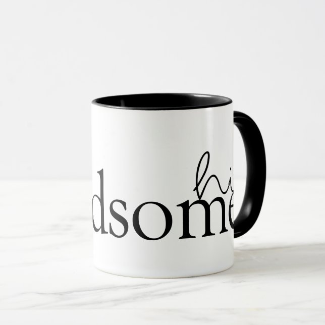 Mug Citations d'amour V (Devant droit)